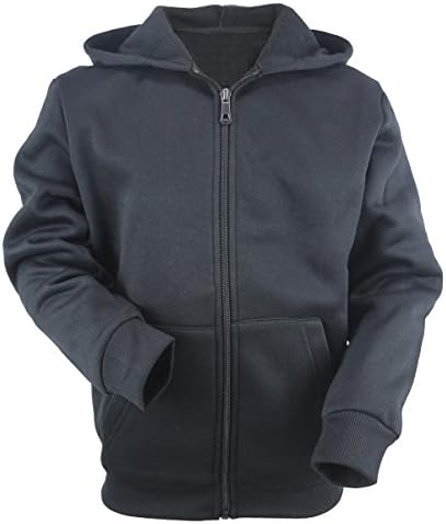 Evrimas Youth Big Lightweight Athletic Fleece Hoodie for Boys Full Zip Long Sleeve Child Kids Spring Thin Outdoor Sweatshirts