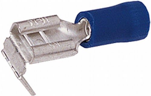 HELLA 8KW 044 032-812 Cable Connector - Blue - from: 1.5mm² - to: 2.5mm² - Plug Terminal - 6,3 x 0,8 - Kit - Quantity: 12