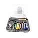 DGQ Fabric Bias Tape Makers Kit Single or Double Fold Bias Tape Maker Tool 4 Sizes DIY for Sewing and Binding