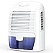 hysure 1500ml Dehumidifier, 2200 Cubic Feet, Compact and Portable for Damp Air, Mold, Moisture in Home, Kitchen, Bedroom, Basement, Caravan, Office, Garage