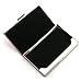 Partstock(TM) Women Red PU Leather & Stainless Steel Business Name Card Holder Wallet Credit Card ID Case/Holder 22 Name Cards Case.