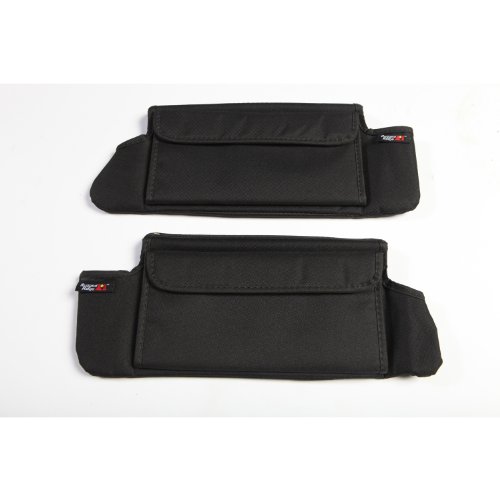 Rugged Ridge 13305.07 Sun Visor Organizer Cover - Pair