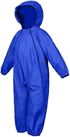 Splashy Nylon Children's One Piece Rainsuits and MudStopper Coveralls (8 Years, Red)