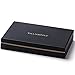 William POLO Men's Genuine Soft Cow Leather Long Purse Mens Wallet Money Clip