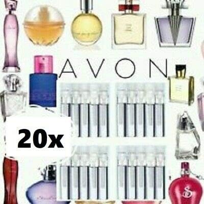20 x New AVON Ladies Womens Perfume EDT/EDP Fragrance Samples - Christmas, Birthday, Hen Party Gifts