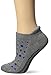 Pointe Studio Women's Mila Barre Yoga Cushioned Grip Socks, Heather Grey, S/M