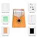 10 Key Kalimba Thumb Piano | Beautiful Mahogany Thumb Harp | An African Thumb Piano For Kids Is A Perfect Introduction To Music | The Traditional Kalimba Instrument Is Perfect For A Beginner