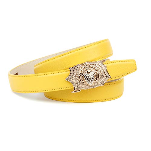 Anthoni Crown Damen K4Spa.F20 Gürtel, Gelb (Gelb 022), 6611 (Herstellergröße: 75)