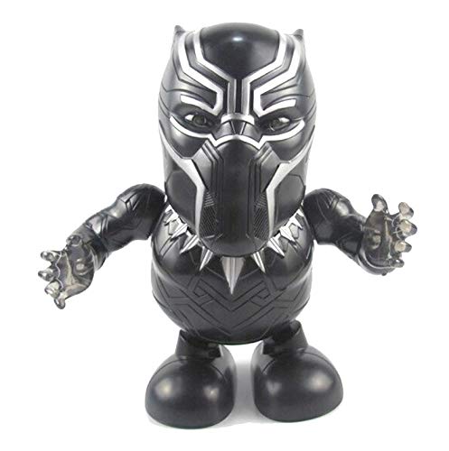 black panther robot toy