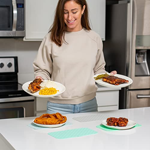 Cee & Dee Reusable Silicone Air Fryer Liners 10x5.7in Rectangle Air Fryer Liners. Power XL