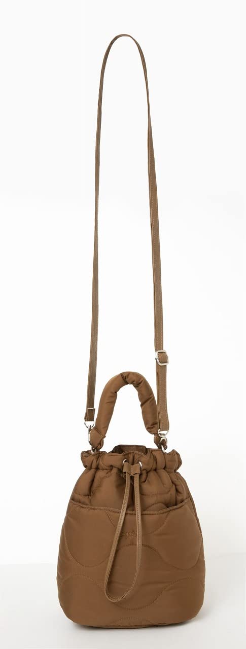 【Ungrid アングリッド ムック本 雑誌付録】2WAYキルティングバッグ ブラウン