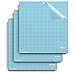 Nicapa Cutting Mat for Silhouette Cameo 3/2/1 (Light-Grip,12x12 inch 3pack) Adhesive&Sticky Non-Slip Flexible Square Gridded Blue Cut Mats Replacement Accessories Set Matts Vinyl Craft Sewing