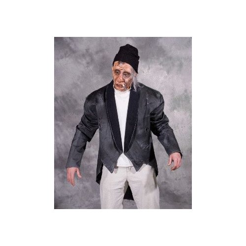 Complete Homeless Man in Tuxedo Jacket Adult Halloween