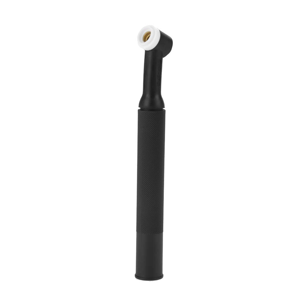 WP-9F SR-9F Tig Welding Torch Head Air Cooled Flexible Head Body with Valve Welding Torch Parts Tig Welding Accessory Black