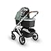2018 UPPAbaby VISTA Stroller, Jake (Black/Carbon/Black Leather)