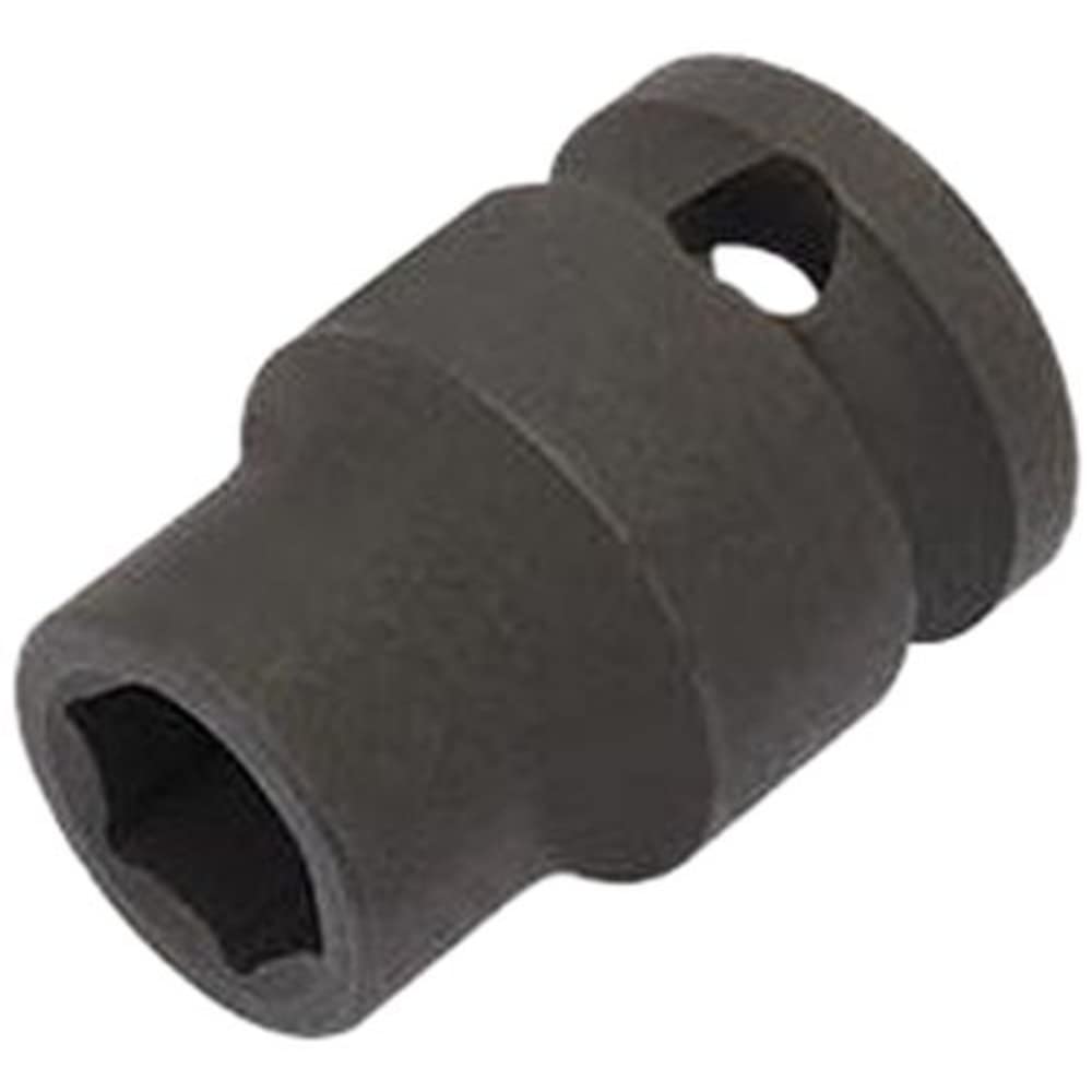 Draper 06876 Expert 16mm 3/8" Square Drive Hi-Torq 6 Point Impact Socket, Black