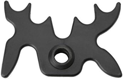 Bluejaye Billiards Cue Rack Bridge Head Cross Antlers Rod Stick Frame Pole Holder Black