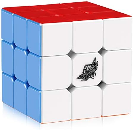 D-FantiX Mini Cyclone Boys 3x3 Speed Cube Stickerless Magic Cube 3x3x3 Puzzle Toys (40mm)
