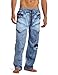 Paul Frank Under Disguise Men's Generic Faux Denim Pajama Pant