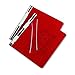 ACCO Pressboard Hanging Data Binder, 8.5 x 11 Inches Unburst Sheets, Executive Red (54129 )
