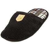 Mens Corduroy House Slippers