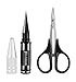 Innovateking Hole Puncher Reamer RC Body Reamer with Sleeve 0-14mm & RC Car Curved Trimming Scissor Universal Tool for RC Car Body Shell Accessories