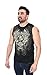 Harley-Davidson Mens Winged Aggression Eagle Allover Print Black Sleeveless Muscle T-Shirt (2X)