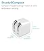 eeco Single-Port Ultra Small USB Wall Charger, Portable Travel Charger 5V 1A with Foldable Plug and SmartIC Charging Compatible for iPhone, iPad Air/Pro/Mini, Samsung, Nexus, HTC, Pixel, LG and More