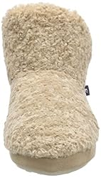 Joules Women's Boot Slipper, Oat, Small