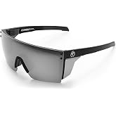 Heat Wave Visual Performance XL Lazer Face Z87+ Sunglasses Silver Polarized