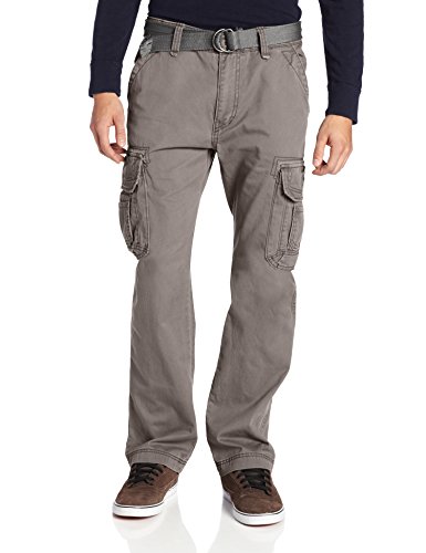 Unionbay men s survivor iv cargo pant, saddle belt, 38x34