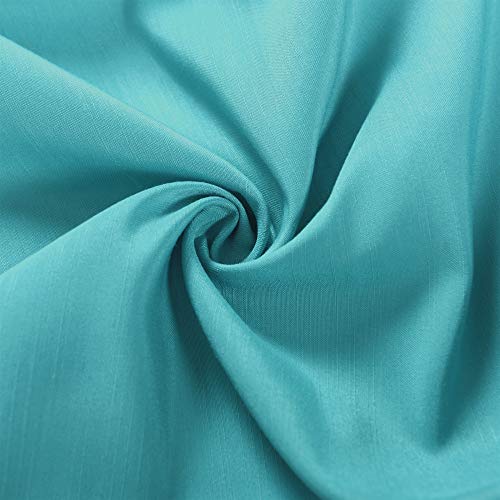 image for Biscaynebay Wrap Around Bed Skirts Elastic Dust Ruffles, Easy Fit Wrin