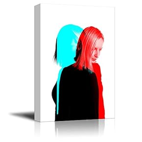 Color Art Girl Art