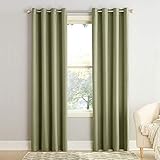 Sun Zero Barrow Energy Efficient Grommet Curtain Panel, 54