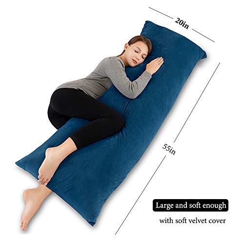 INSEN 55in Body PillowFull Body Pillow Bed Sleeping Pillowwith