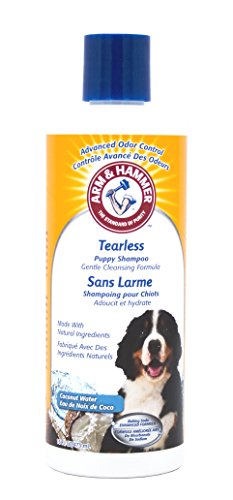 Arm & Hammer for Pets Tearless Puppy Shampoo | Gentle & Effective Tearless Shampoo for Puppies & All Dogs | Coconut Water Scent Your Dog Will Love, 20 Ounces - 1 Pack Puppy or Dog Shampoo
