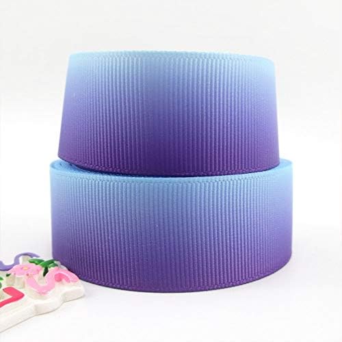 Ribbon Packing Tape Rainbow Gradient Colors Grosgrain Ribbon Tape DIY Handmade Hair Bows Materials 11