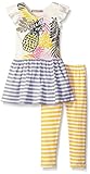 Jelly The Pug Girls' Isabella Pinapple Knit Set