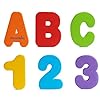 Munchkin-Learn-Bath-Toy-36-Bath-Foam-Letters-and-Numbers-Letters-A-Z-Numbers-0-9 Munchkin Learn Baby Bath Foam Letters & Numbers, Mess-Free Baby Bath Toys & Shower Toys, Sticks on Tiles & Porcelain…