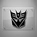 Yoonek Graphics Robot Decal Sticker for Car Window, Laptop and More. # 543 (4