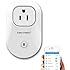 Orvibo Wi-Fi Smart Socket Outlet US Plug, Turn ON/OFF Electronics from Anywhere, White (WiWo-S20)