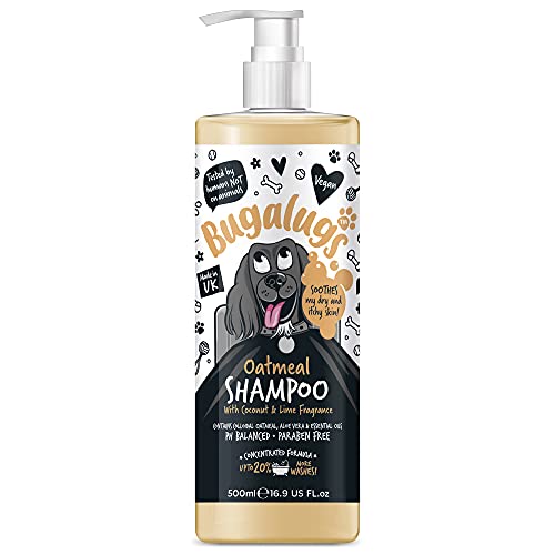 Bugalugs Oatmeal and Aloe Vera Puppy Shampoo Concentrate