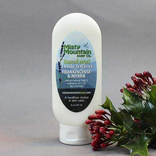 Frankincense and Myrrh Hand and Body Lotion 8 oz