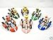 Nintendo BIGOCT Mario Kart Cars Pull Backs Figure Set