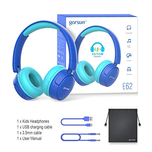 Over Ear Headphones Gorsun Kids Headphones With Microphone