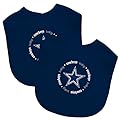 NFL Officially Licensed lined 2-Pack Baby Bib