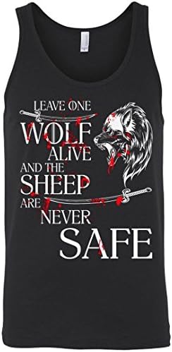 Leave One Wolf Alive and The Sheep Are Never Safe Tank Top