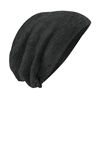 District Men's Slouch Beanie OSFA Charcoal Heather