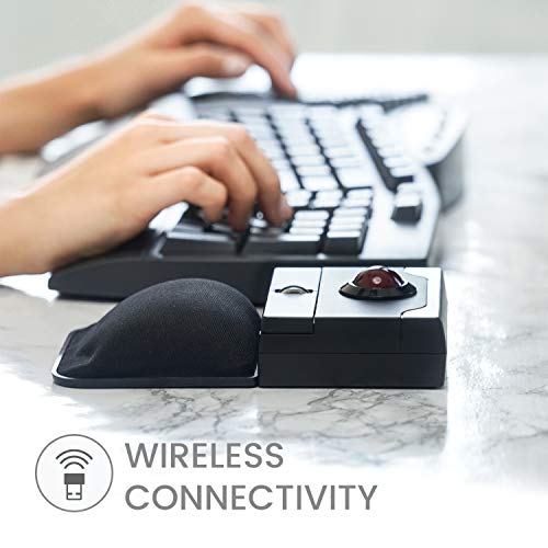 Perixx PERIPRO706 Wireless Trackball Mouse, Buildin 0.98 Inch