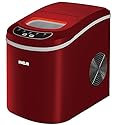 Compact Ice Maker, Red